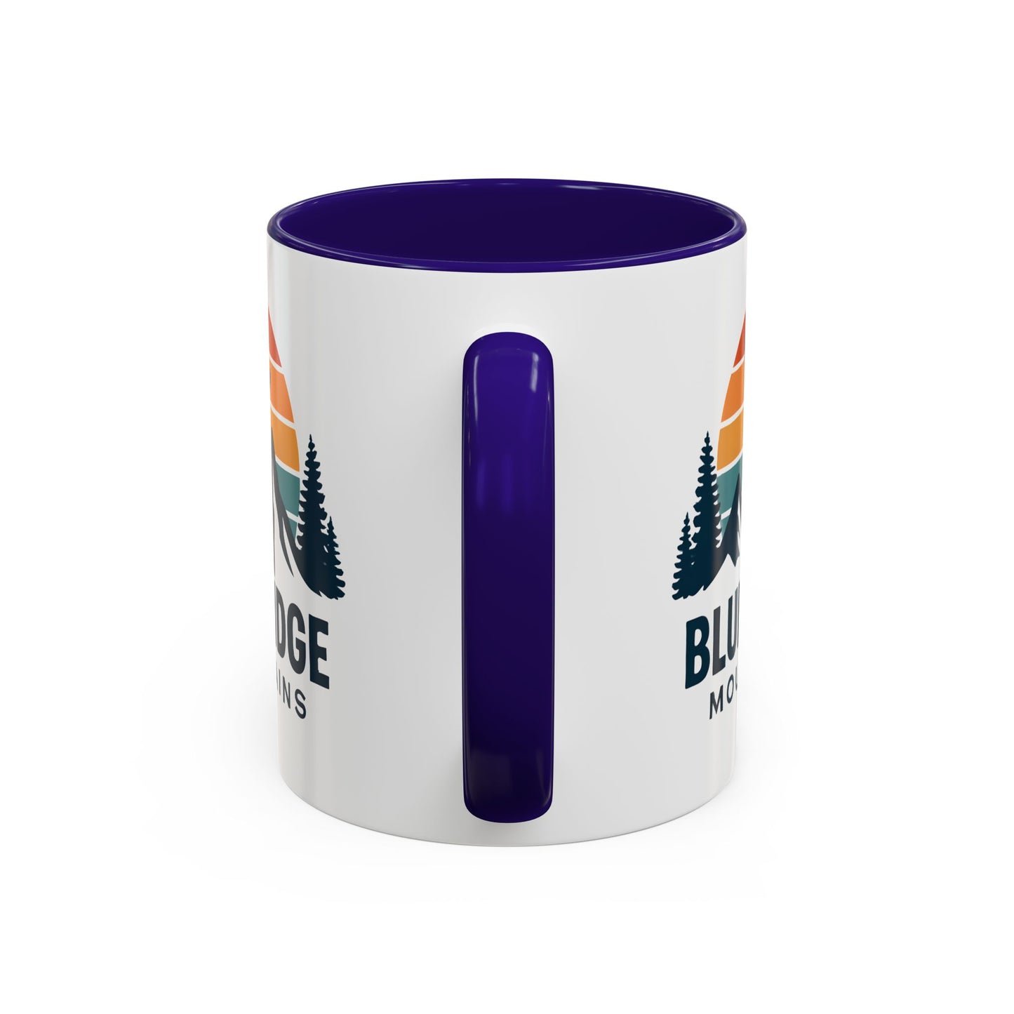 Blue Ridge Mountains, One Happy Camper, Accent Coffee Mug, Blueridge Mug, Blue Ridge Parkway, Camping Coffee Mug, Camping Gift