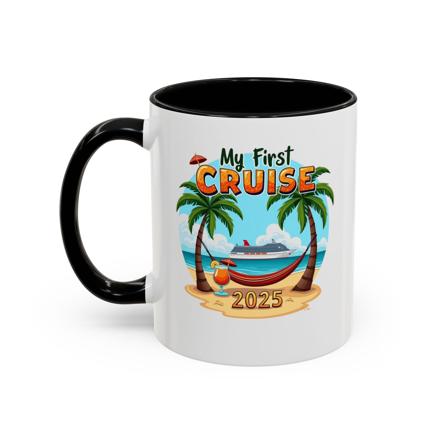 My First Cruise Coffee Mug, Royal Caribbean Mug, Cruise Gift, Cruise Ship Mug, Disney Cruise Line, Travel Mode