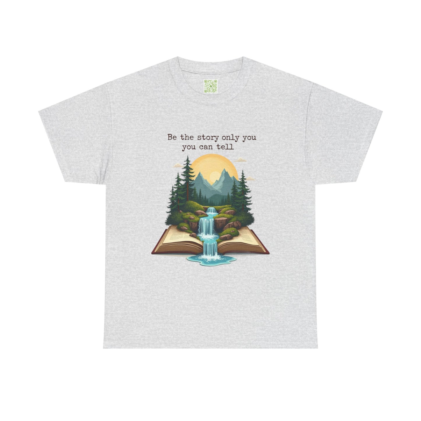 Enneagram 4 T-Shirt,  Be The Story Only You Can Tell, Inspirational Book Graphic T-Shirt, Enneagram 4, Individualist Tee, Self Growth, , Enneagram Type 4