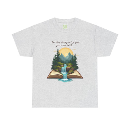 Enneagram 4 T-Shirt,  Be The Story Only You Can Tell, Inspirational Book Graphic T-Shirt, Enneagram 4, Individualist Tee, Self Growth, , Enneagram Type 4