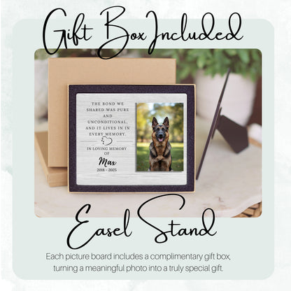 Pet Memorial Gift - Pet Remembrance Gift Memorial - Remembrance Plaque - Vertical