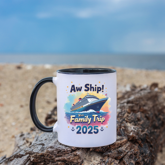 Cruise Family Trip Coffee Mug, Royal Caribbean Mug, Cruise Gifts, Disney Cruise Line, Birthday Cruise, Vacation Mode