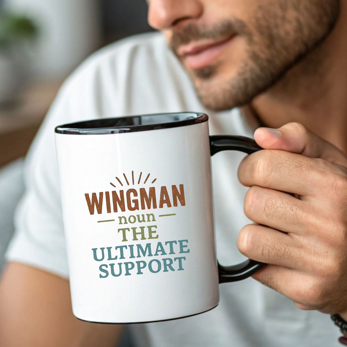 Wingman Coffee Mug, Bachelor Party Mug, Groomsmen Coffee Mug, Unique Groomsmen Gifts, Brother In Law Gift, Golf Bachelor Party, Groomsmen Gift Ideas