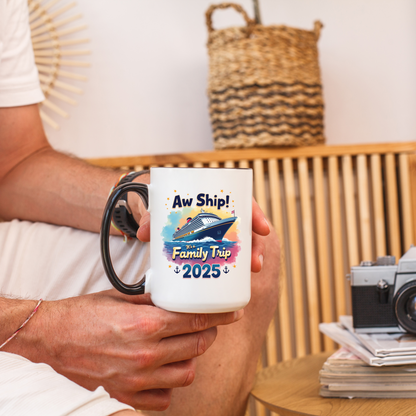 My First Cruise Coffee Mug, Royal Caribbean Mug, Cruise Gift, Cruise Ship Mug, Disney Cruise Line, Travel Mode