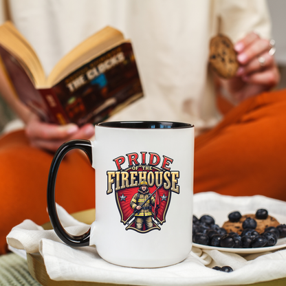 Firefighter Pride Mug, Firewoman Gift, Fireman Gift, Fire Rescue Mug, Firefighter Gift, Thin Red Line, First Responder Gift