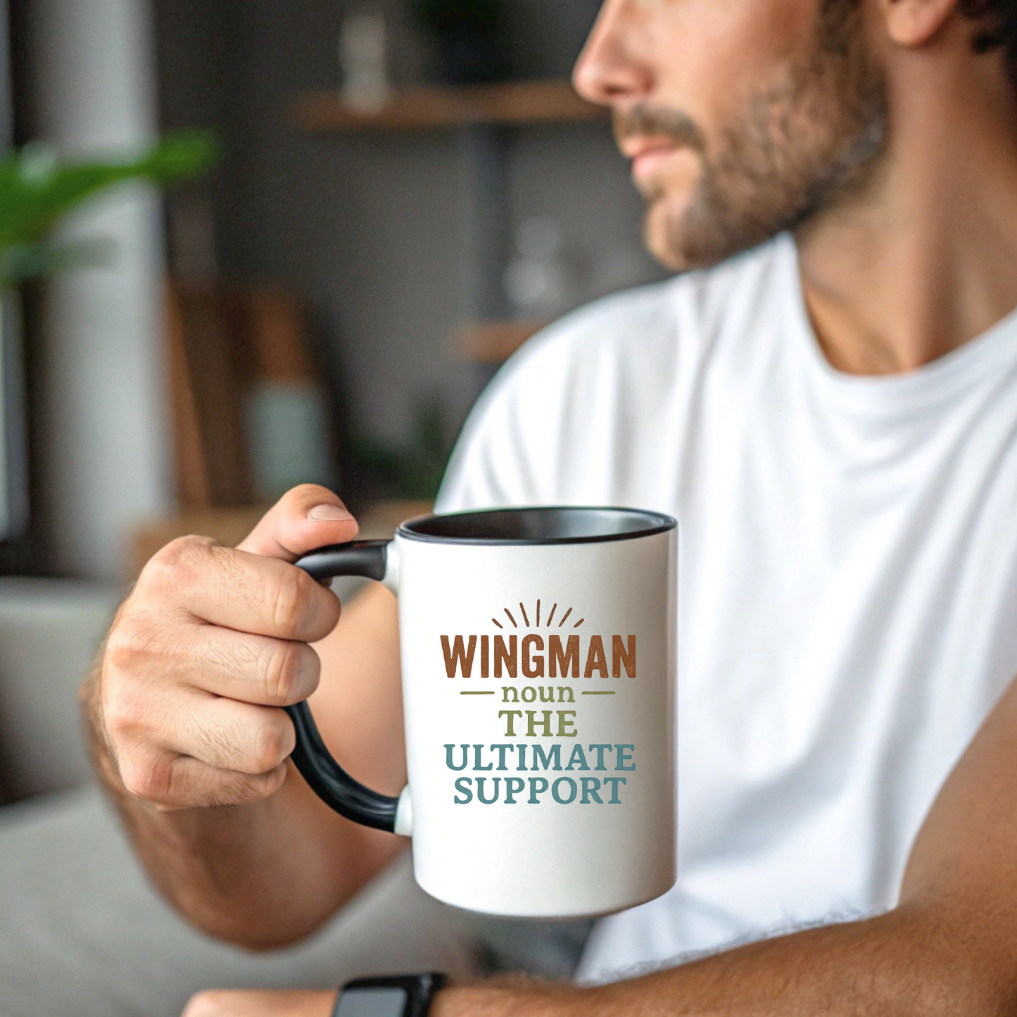 Wingman Coffee Mug, Bachelor Party Mug, Groomsmen Coffee Mug, Unique Groomsmen Gifts, Brother In Law Gift, Golf Bachelor Party, Groomsmen Gift Ideas
