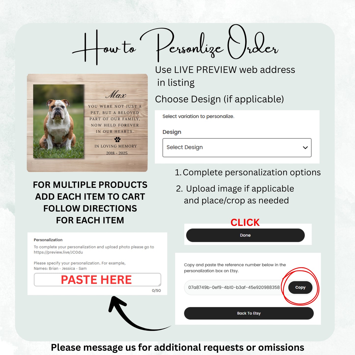 Personalized Dog Memorial Picture Frame: Pet Memorial Gifts, Custom Pet Loss Keepsake, Pet Sympathy Plaque, Pet Remembrance, Pet Bereavement