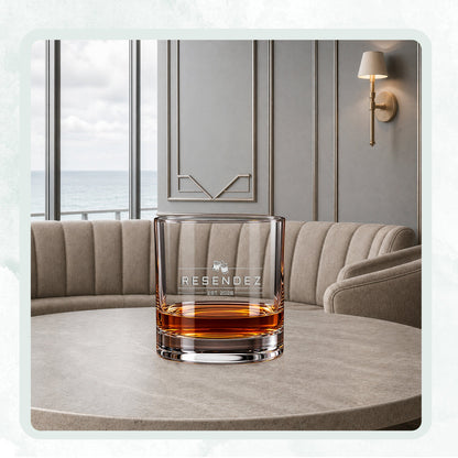 Legacy Initial personalized engraved whiskey glass set, image 13