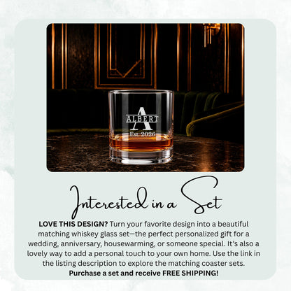 Signature Reserve personalized engraved whiskey glass — image 8