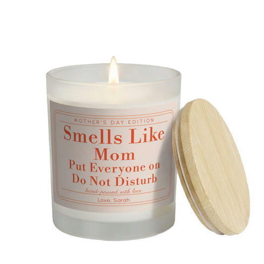 FC-26-005-01 personalized frosted candle – main white-background product image