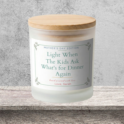 Smells Like Mom Finished Her Coffee personalized Mother’s Day candle – additional product view