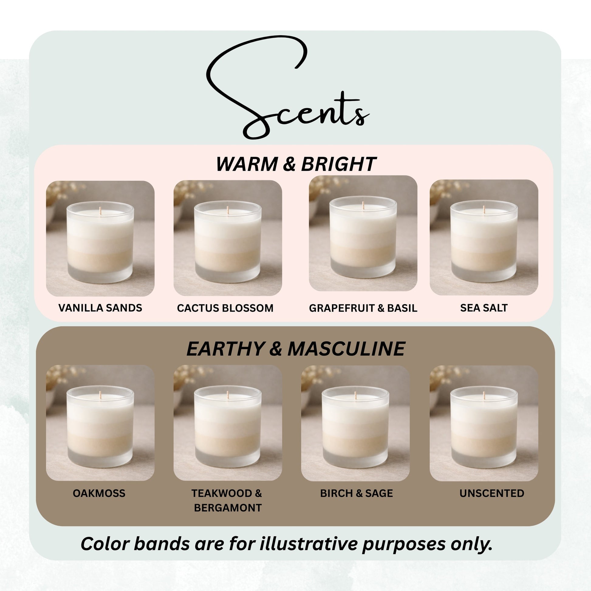 Light When Mom Clocks Out First funny frosted candle gift for Mom – label design close-up