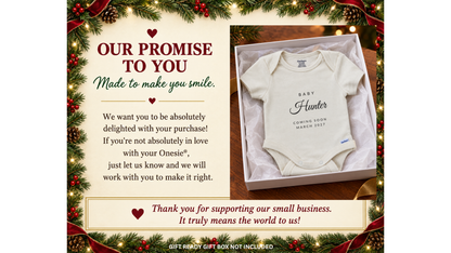 Personalized Announcement Baby Coming Soon personalized baby announcement onesie
