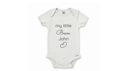 Aunt and uncle bestie personalized baby onesie