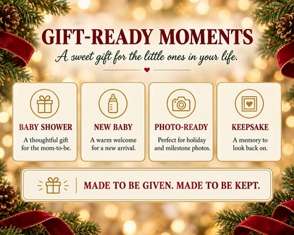 Gift ideas for the Rawr-y Christmas T-rex baby bodysuit: baby shower, new baby, photos and keepsake