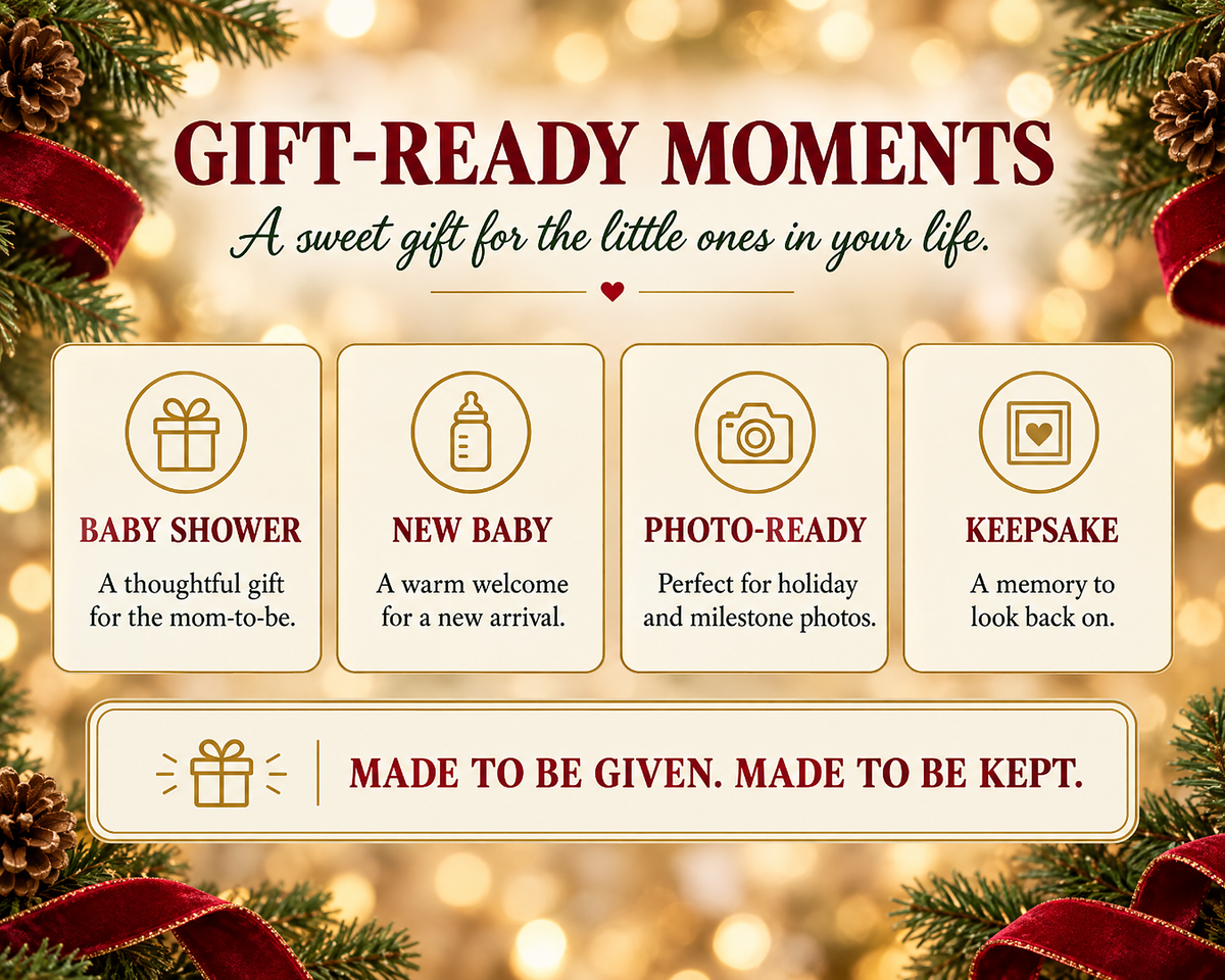 Gift-ready moments for the Daddy's Little Sweetheart bodysuit: baby shower, new baby, photo-ready and keepsake gifts
