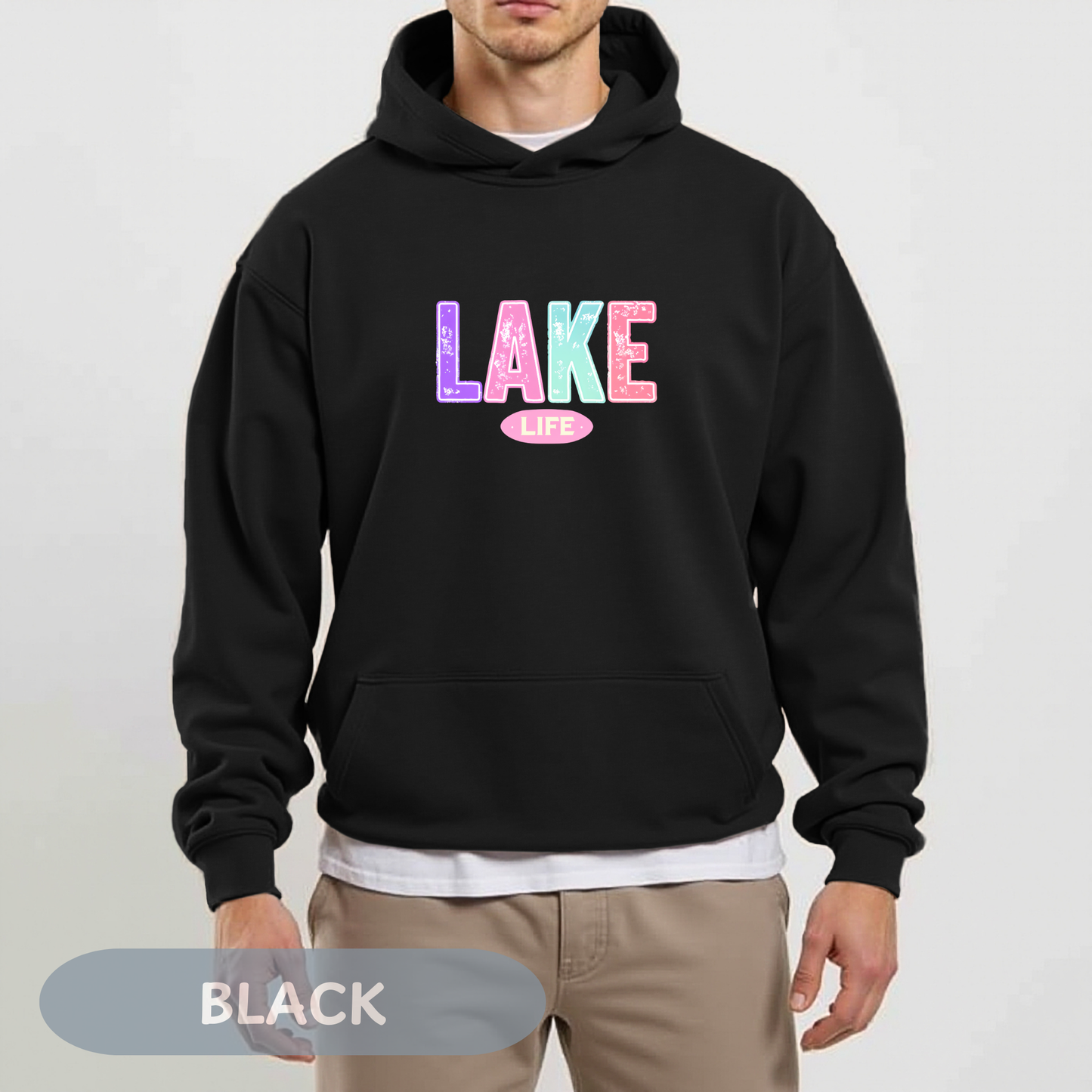Lake Life Hoodie, Lake Bum Sweatshirt, Lake Vibes, Camping Hoodie, Lake House Gift, Nature Hoodie, Lake Vacation