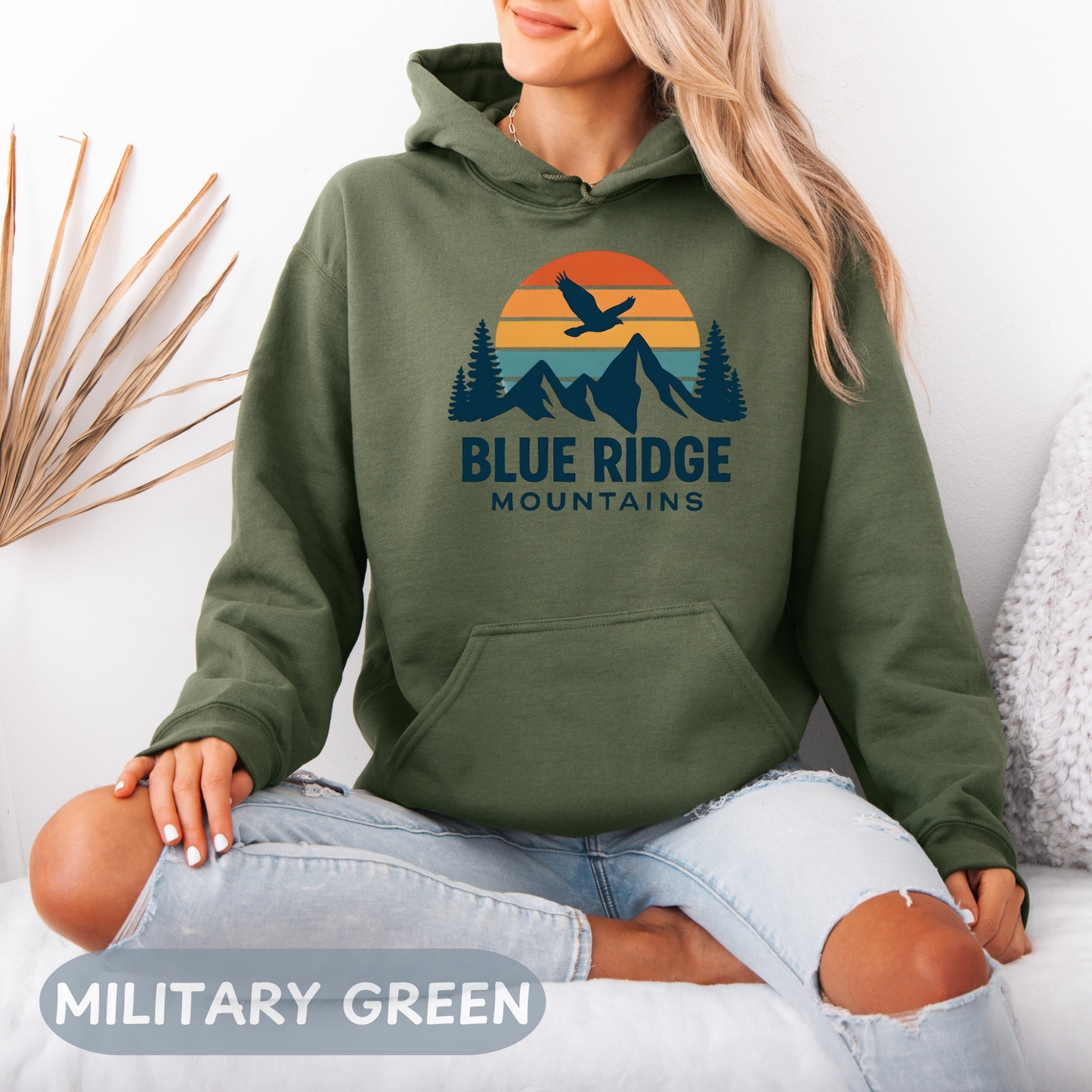 Blue Ridge Parkway Hoodie, Blueridge Sweatshirt, Blue Ridge Mountains, Asheville Sweatshirt, North Carolina Shirt