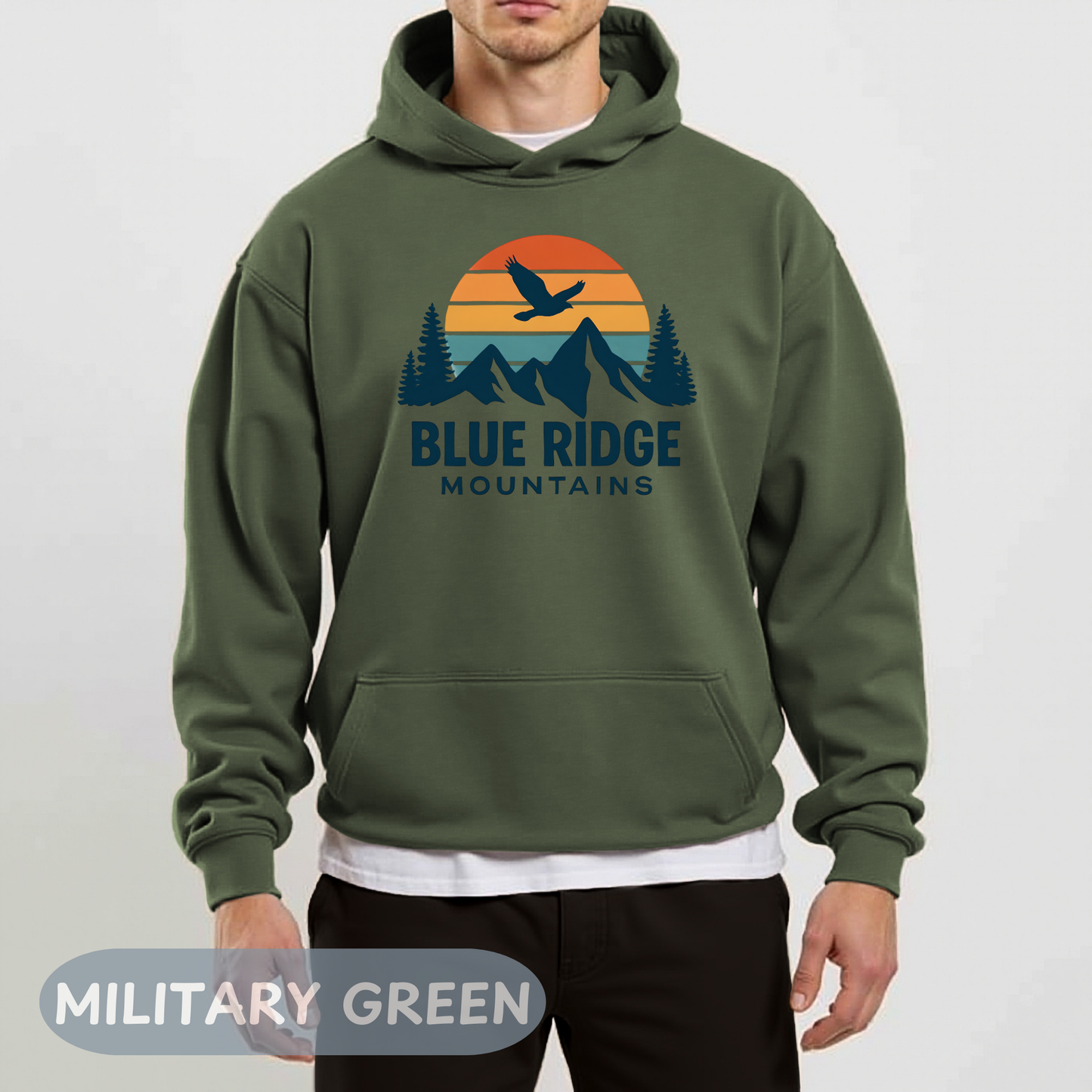 Blue Ridge Parkway Hoodie, Blueridge Sweatshirt, Blue Ridge Mountains, Asheville Sweatshirt, North Carolina Shirt