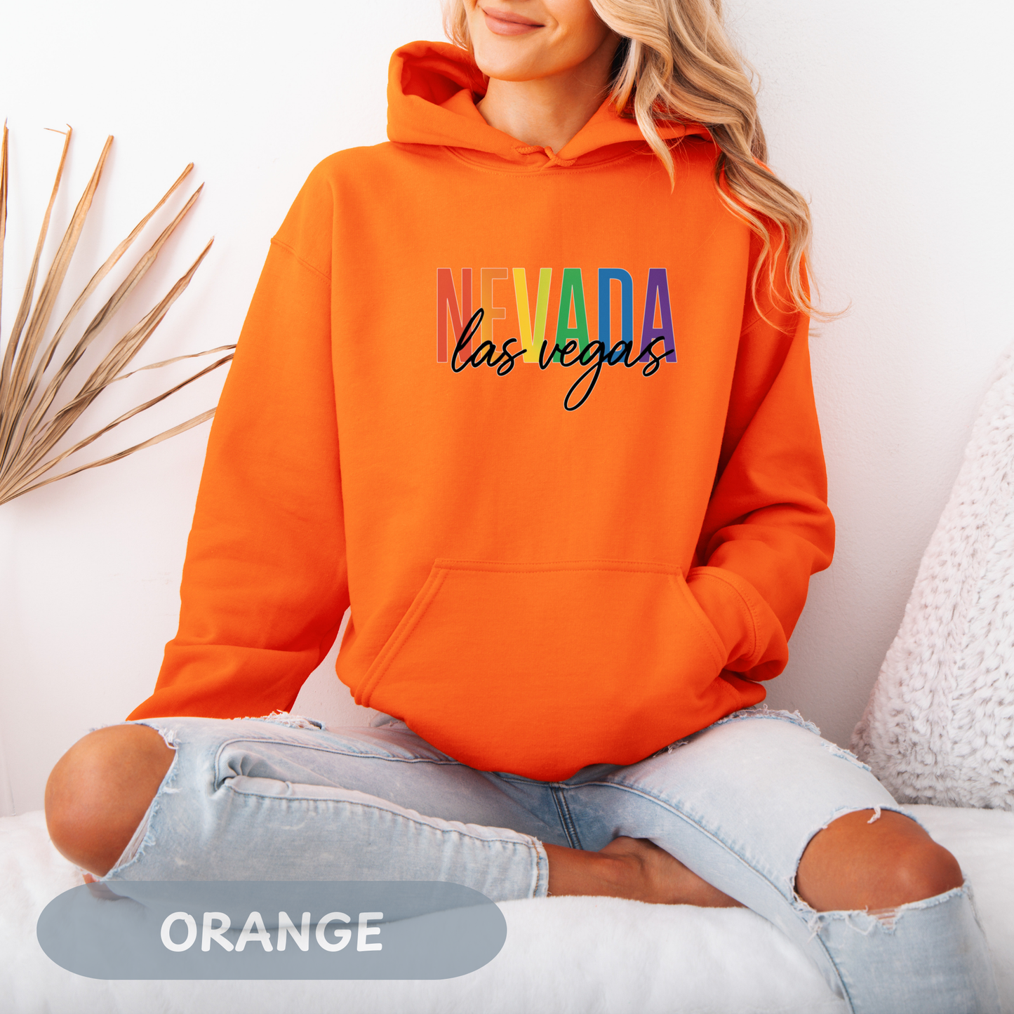 Pride Month Las Vegas Nevada Hoodie, Bisexual Pride Sweatshirt, Transgender Hoodie, Queer Shirt, LGBT Apparel