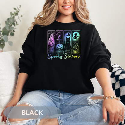 Spooky SeasonSweatshirt, Halloween Sweater, Unisex Sweatshirt, Cozy