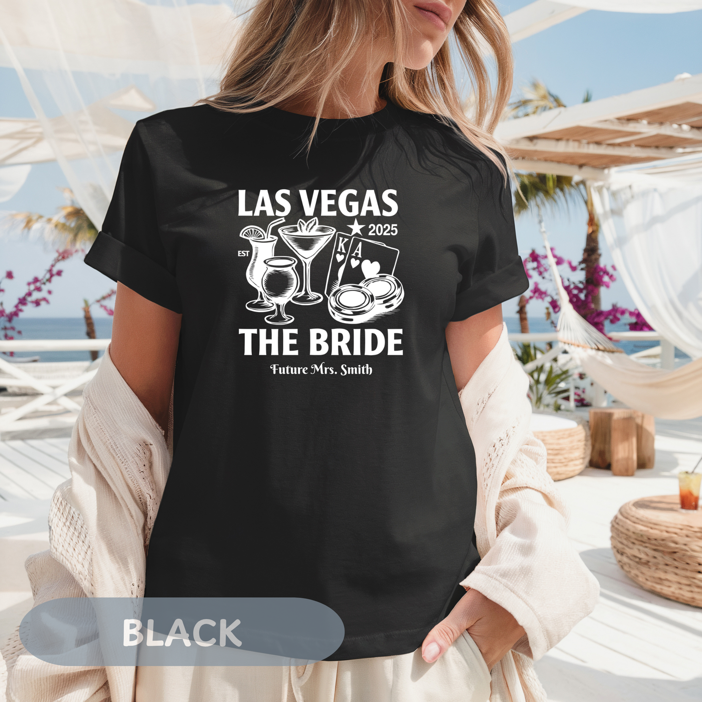 Las Vegas Bride Shirt, Going to the Chapel, Vegas Wedding, Bride Tribe Shirt, Bachelorette Party, Lucky in Love