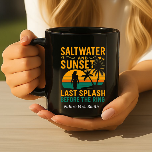 Bride Beach Mug, Hen Party Favors, Camp Bachelorette Mug, Girls Trip Gifts, Bride Tribe, Bride Squad, Let's Get Nauti