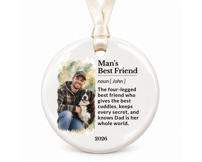 Personalized Cat Mom Ornament, Personalized Cat Ornament, Cat Mom Gift, Personalized Christmas Ornament, Personalized Pet Ornament