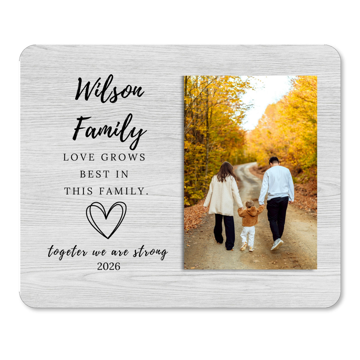 Family Keepsake, Personalized Family Photo Board, Custom Family Picture Board, Photo Gift, Family Keepsake Personalized Photo Gift personalized photo board — image 1 of 13