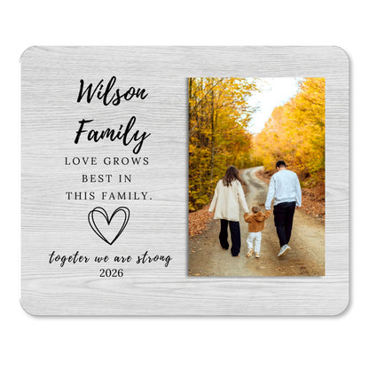 Family Keepsake, Personalized Family Photo Board, Custom Family Picture Board, Photo Gift, Family Keepsake Personalized Photo Gift personalized photo board — image 1 of 13