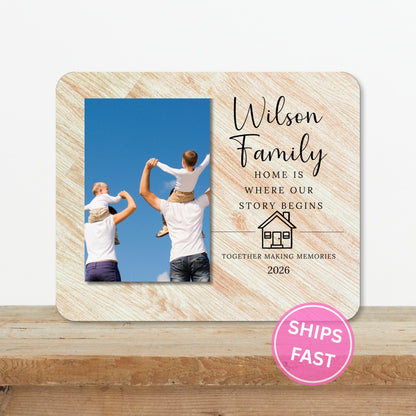 Photo Keepsake Gift, Personalized Family Photo Board, Custom Family Picture Board, Picture Keepsake, Family Keepsake Personalized Photo Gift personalized photo board — image 2 of 13