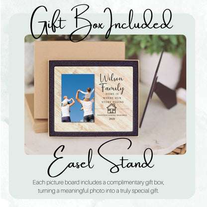 Photo Keepsake Gift, Personalized Family Photo Board, Custom Family Picture Board, Picture Keepsake, Family Keepsake Personalized Photo Gift personalized photo board — image 5 of 13