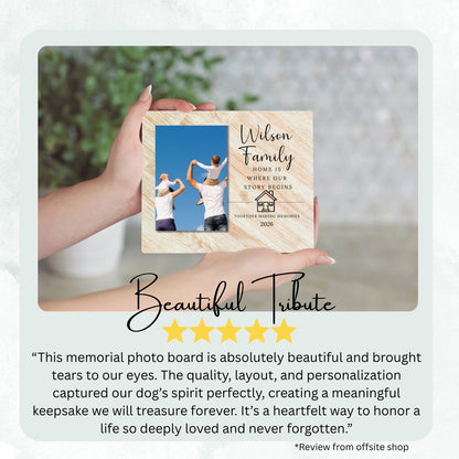 Photo Keepsake Gift, Personalized Family Photo Board, Custom Family Picture Board, Picture Keepsake, Family Keepsake Personalized Photo Gift personalized photo board — image 8 of 13
