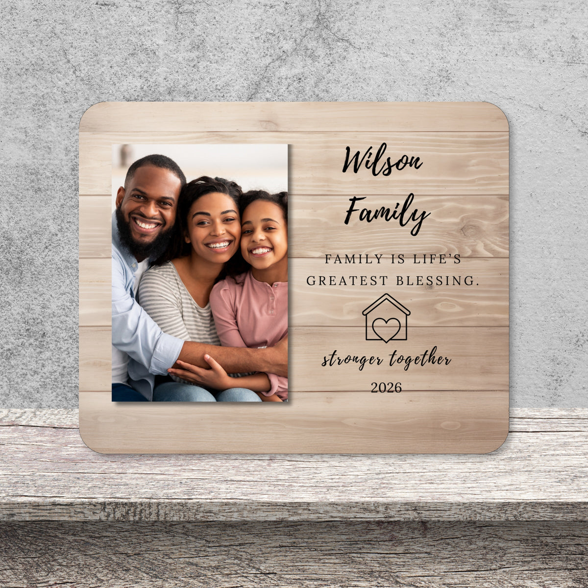 Memory Gift, Personalized Family Photo Board, Custom Family Picture Board, Photo Keepsake Gift, Family Keepsake Personalized Photo Gift personalized photo board — image 13 of 13