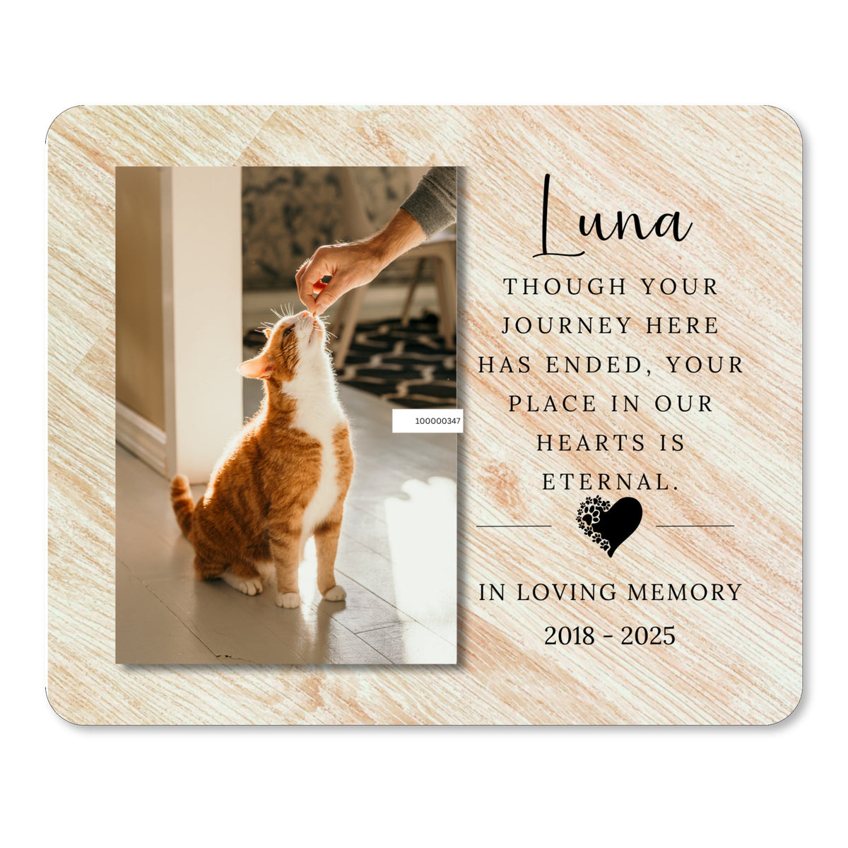 Pet Loss Gift, Personalized Pet Owner Photo Board, Custom Pet Owner Picture Board, Pet Loss Keepsake, Sympathy Photo Gift Unique Photo Decor personalized photo board — image 1 of 13