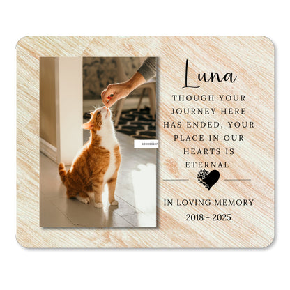 Pet Loss Gift, Personalized Pet Owner Photo Board, Custom Pet Owner Picture Board, Pet Loss Keepsake, Sympathy Photo Gift Unique Photo Decor personalized photo board — image 1 of 13