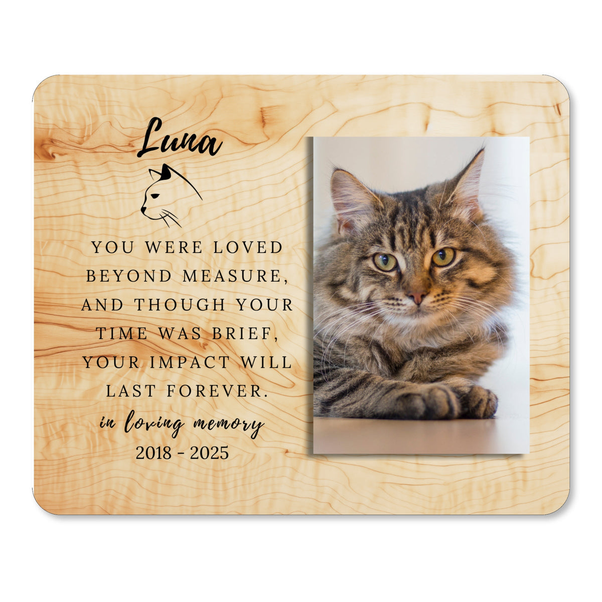 In Memory Gift, Personalized Pet Owner Photo Board, Custom Pet Owner Picture Board, Remembrance Photo Gift, Sympathy Photo Gift Custom Gift personalized photo board — image 1 of 13