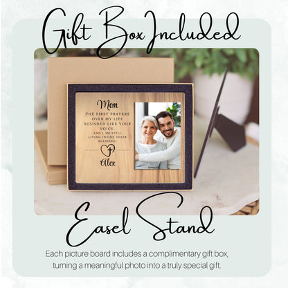 Mom Gift, Personalized Mom Photo Board, Custom Mom Picture Board, Family Photo Keepsake, Mother's Day Gift Personalized Photo Gift personalized photo board — image 5 of 13