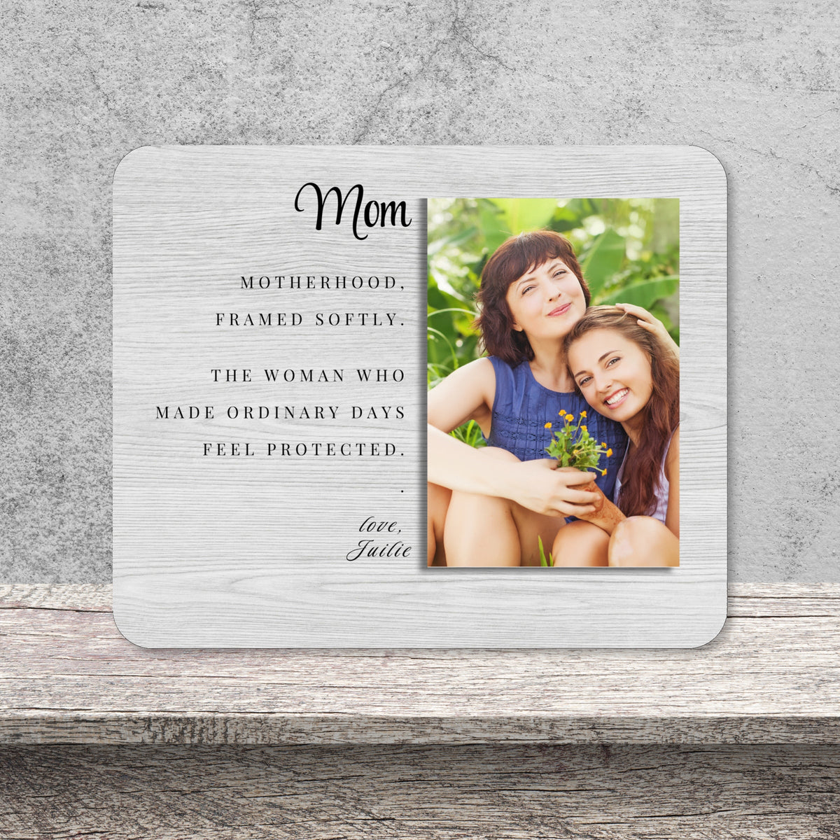 Mom Gift, Personalized Mom Photo Board, Custom Mom Picture Board, Family Photo Keepsake, Mother's Day Gift Personalized Photo Gift personalized photo board — image 10 of 13