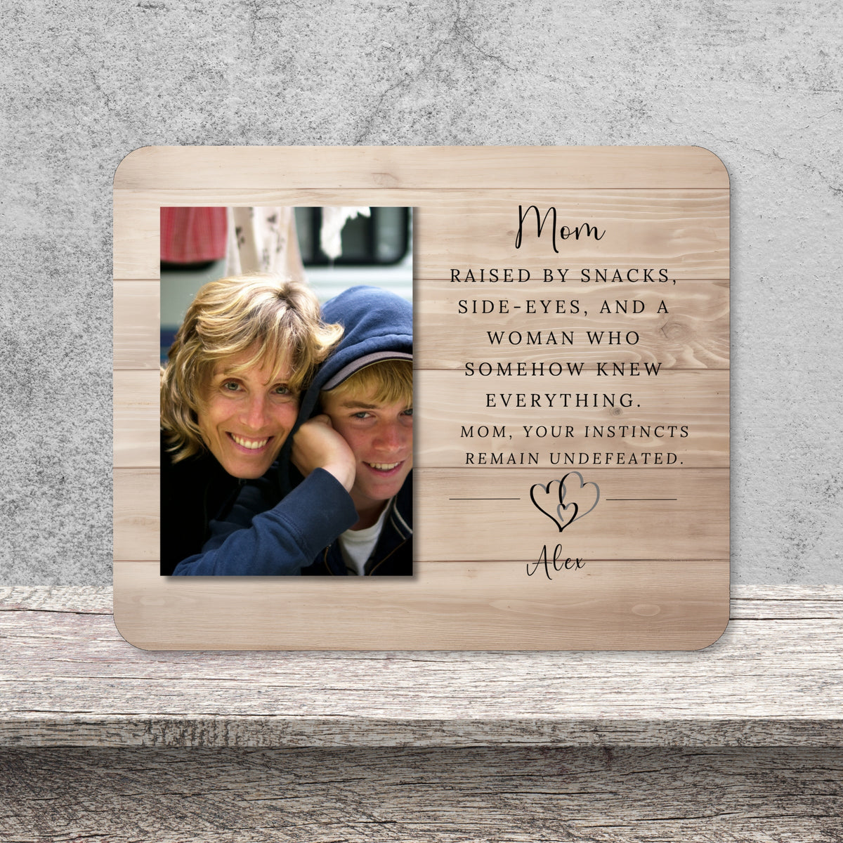 Mom Gift, Personalized Mom Photo Board, Custom Mom Picture Board, Family Photo Keepsake, Mother's Day Gift Personalized Photo Gift personalized photo board — image 13 of 13
