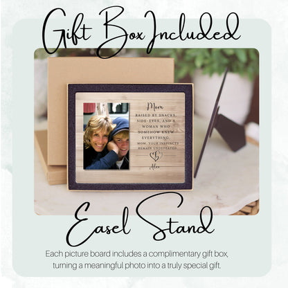 Mother Gift, Personalized Mom Photo Board, Custom Mom Picture Board, Family Photo Keepsake, Mother's Day Gift Personalized Photo Gift personalized photo board — image 5 of 13