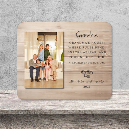 Grandma Gift, Personalized Grandma Photo Board, Custom Grandma Picture Board, Photo Gift, Grandma Gift Personalized Photo Gift Custom Gift personalized photo board — image 13 of 13