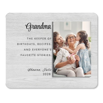 Grandma Gift, Personalized Grandma Photo Board, Custom Grandma Picture Board, Photo Gift, Grandma Gift Personalized Photo Gift Custom Gift personalized photo board — image 1 of 13