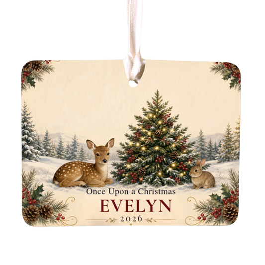 Personalized Baby’s First Christmas Ornament – Little Christmas Blessing