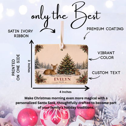 Personalized Baby’s First Christmas Ornament – Little Christmas Blessing
