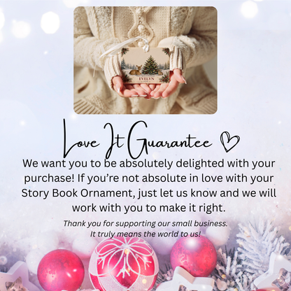 Personalized Baby’s First Christmas Ornament – Little Christmas Blessing