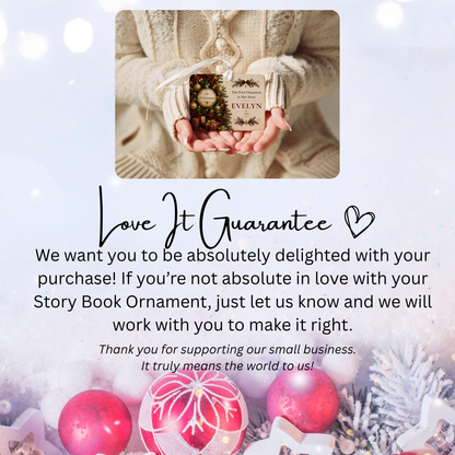 Personalized Baby’s First Christmas Ornament – Celestial Cradle