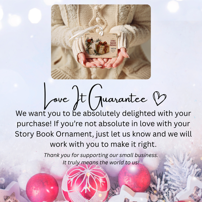 Personalized Baby’s First Christmas Ornament – Special Delivery