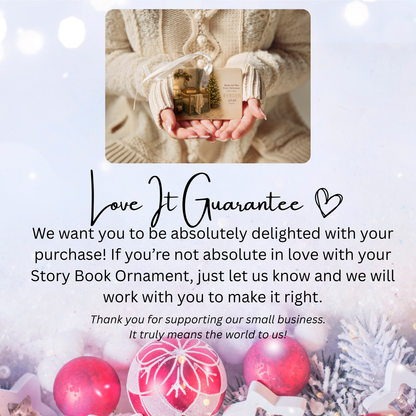 Personalized Baby’s First Christmas Story Ornament – Heritage Nursery