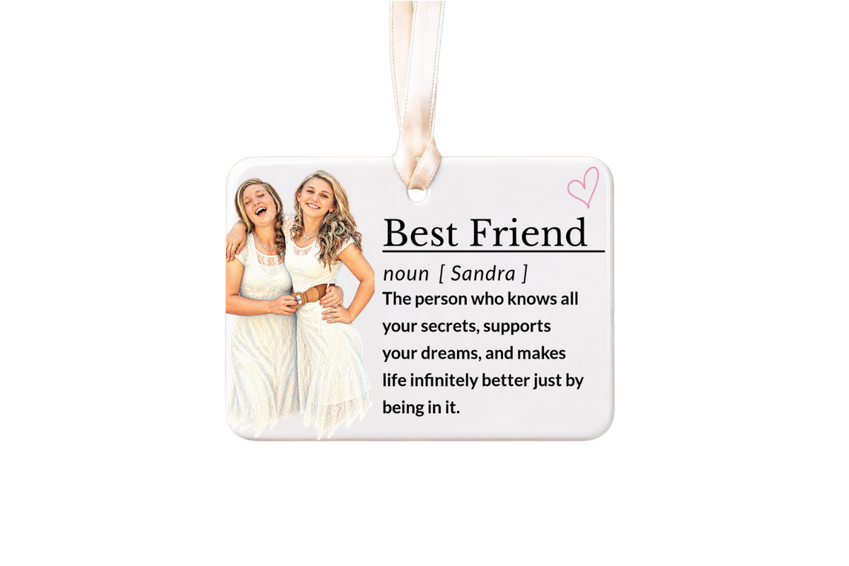 Work Husband Christmas Ornament, Personalized Coworker Gift, Funny Office Keepsake with Gift Box
